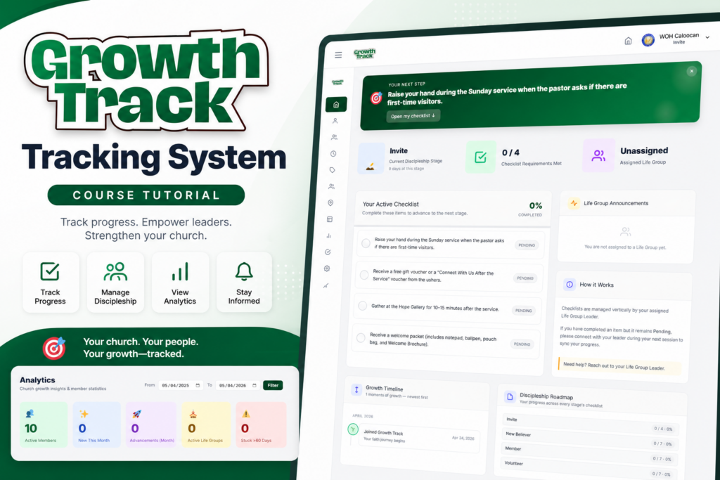 Growth Track - Tracking System